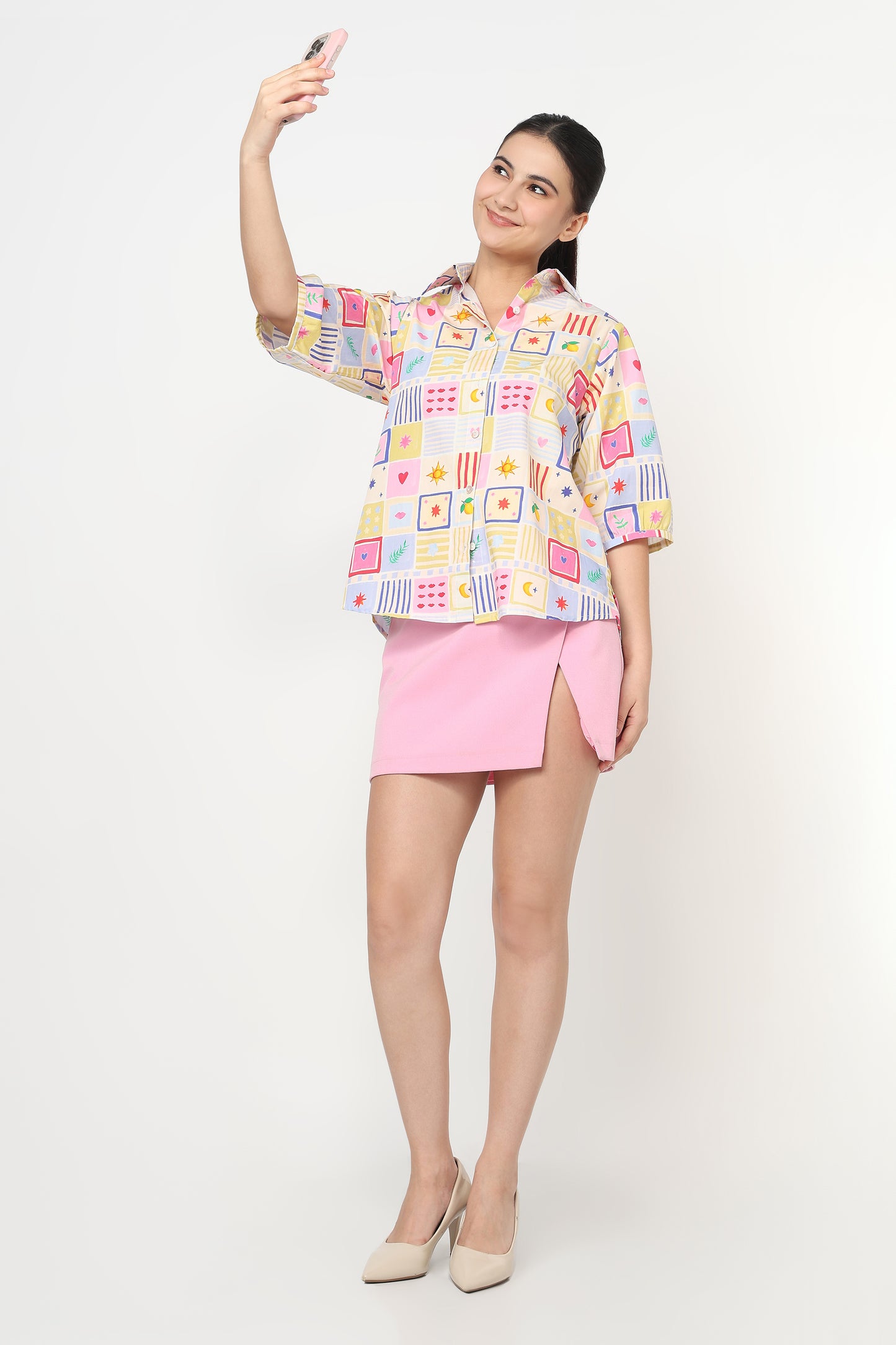 Patchwork Joy Shirt