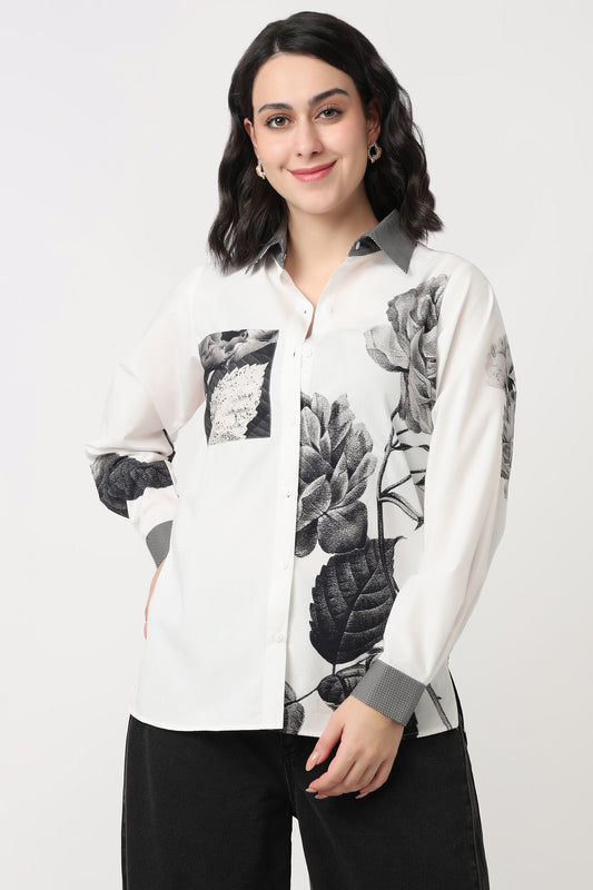 Charcoal Garden Shirt