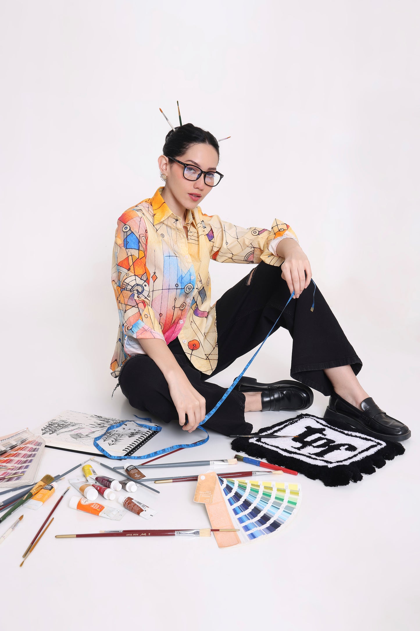 Art Studio Geometric Shirt