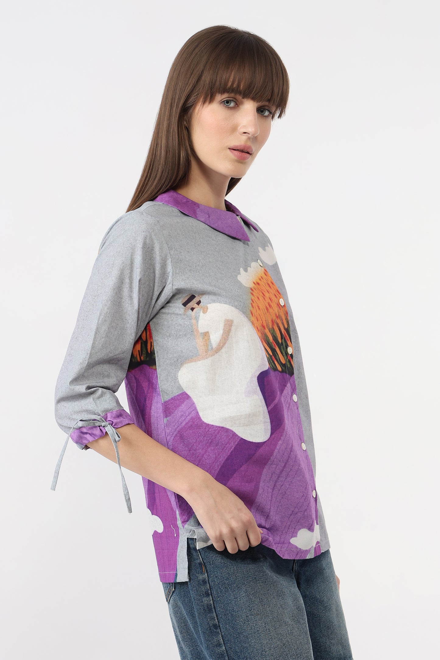 Clouds & Petals Shirt