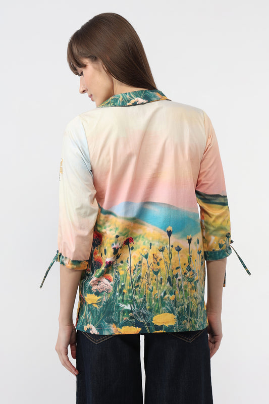 Floral Sunset Shirt