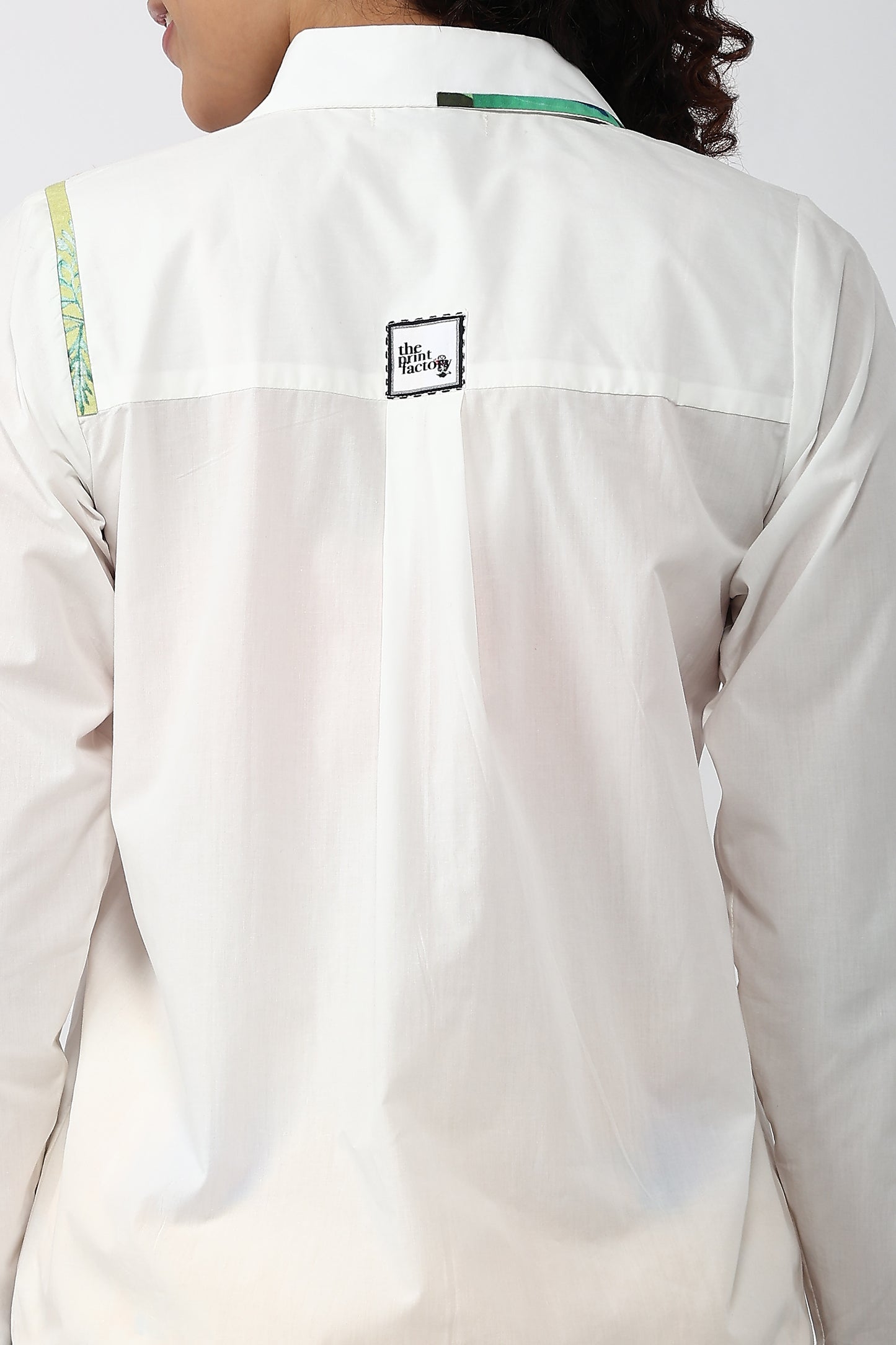 Whispers in White Shirt