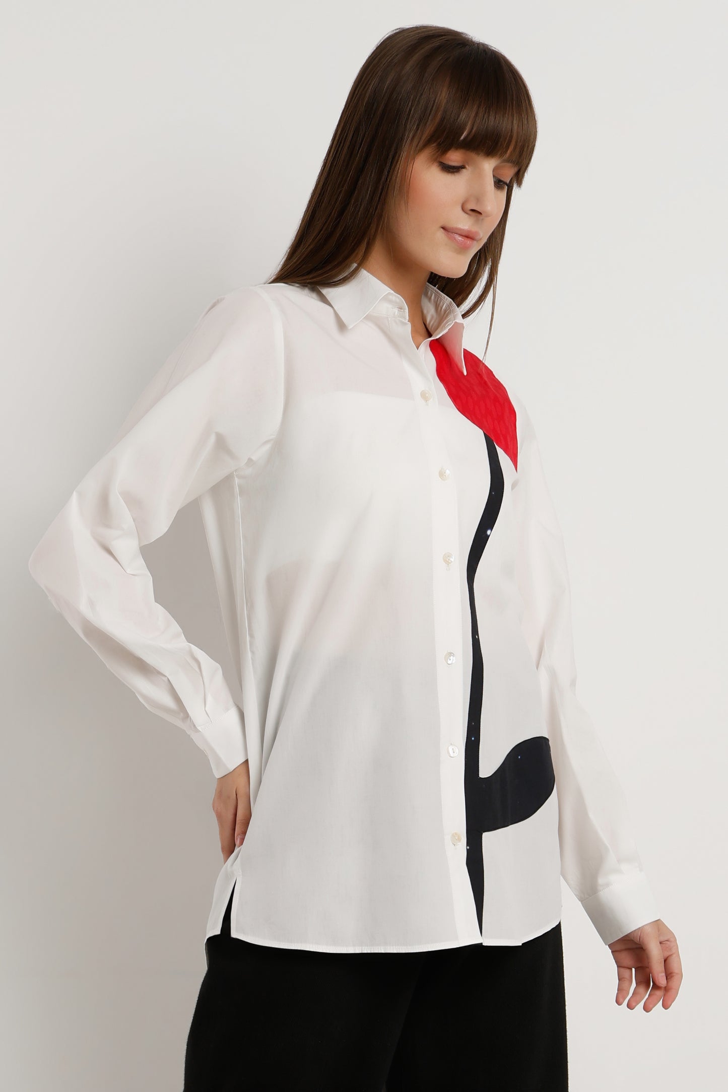 Scarlet Petal Shirt