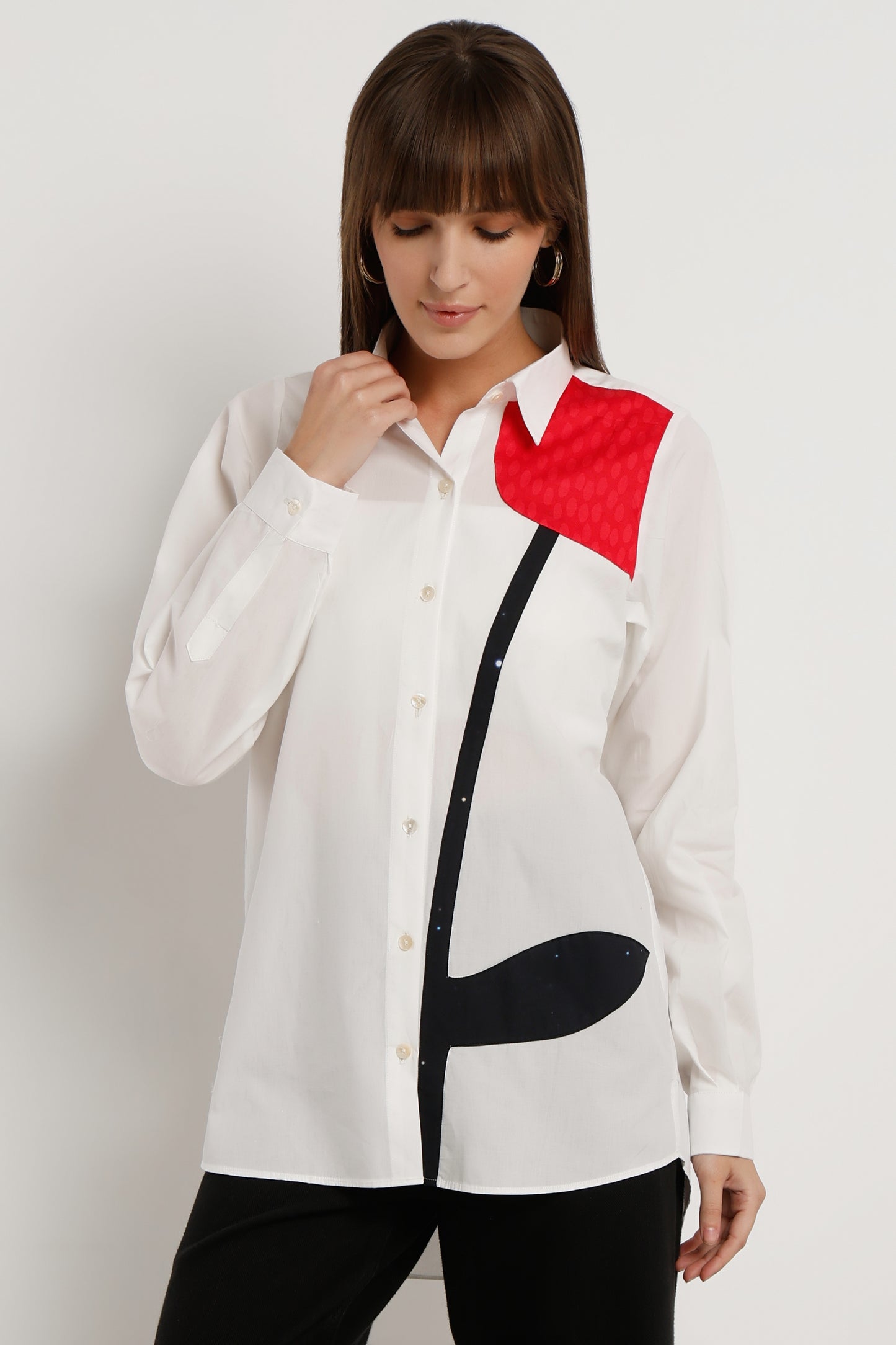 Scarlet Petal Shirt