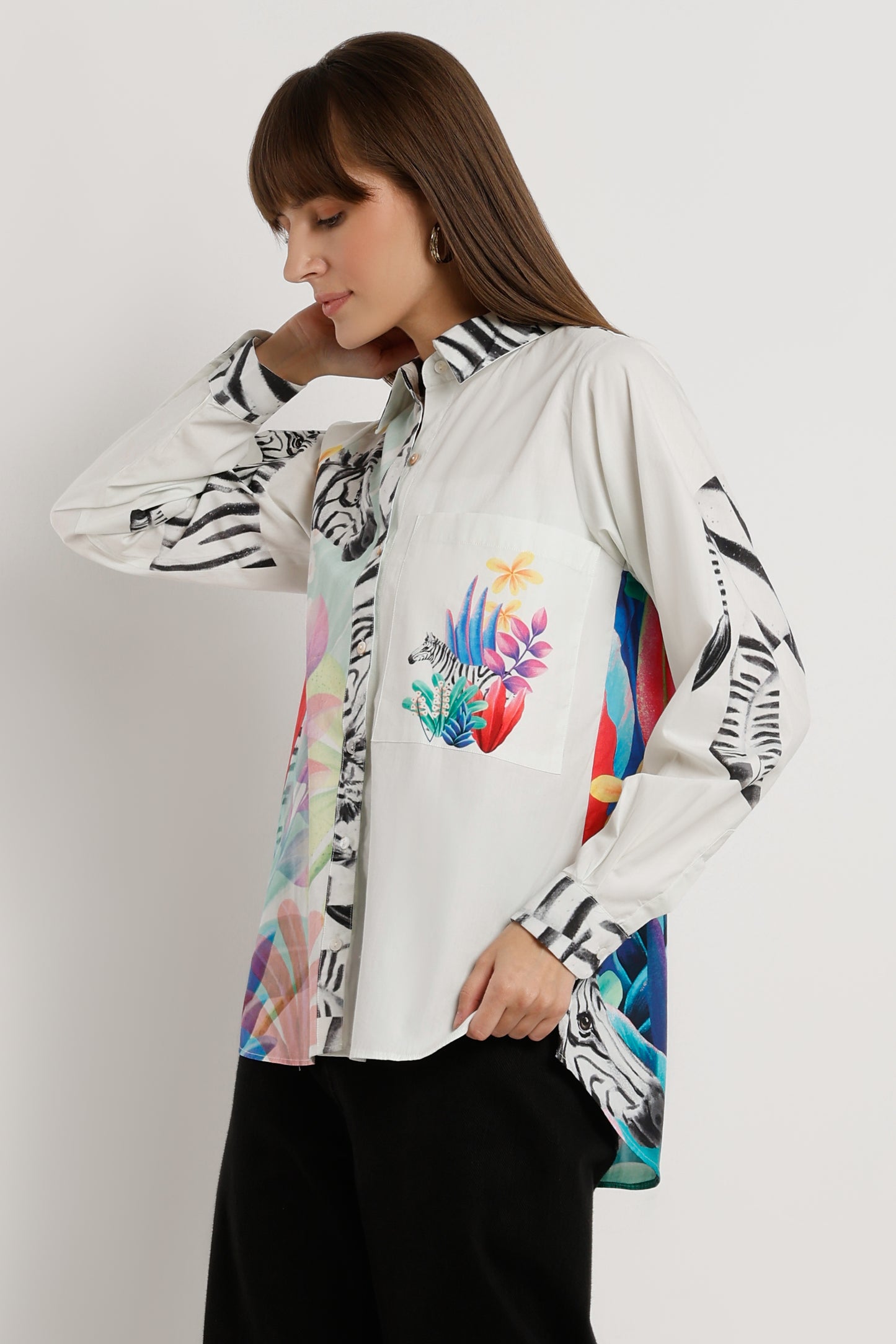 Wildflower Stripes Shirt