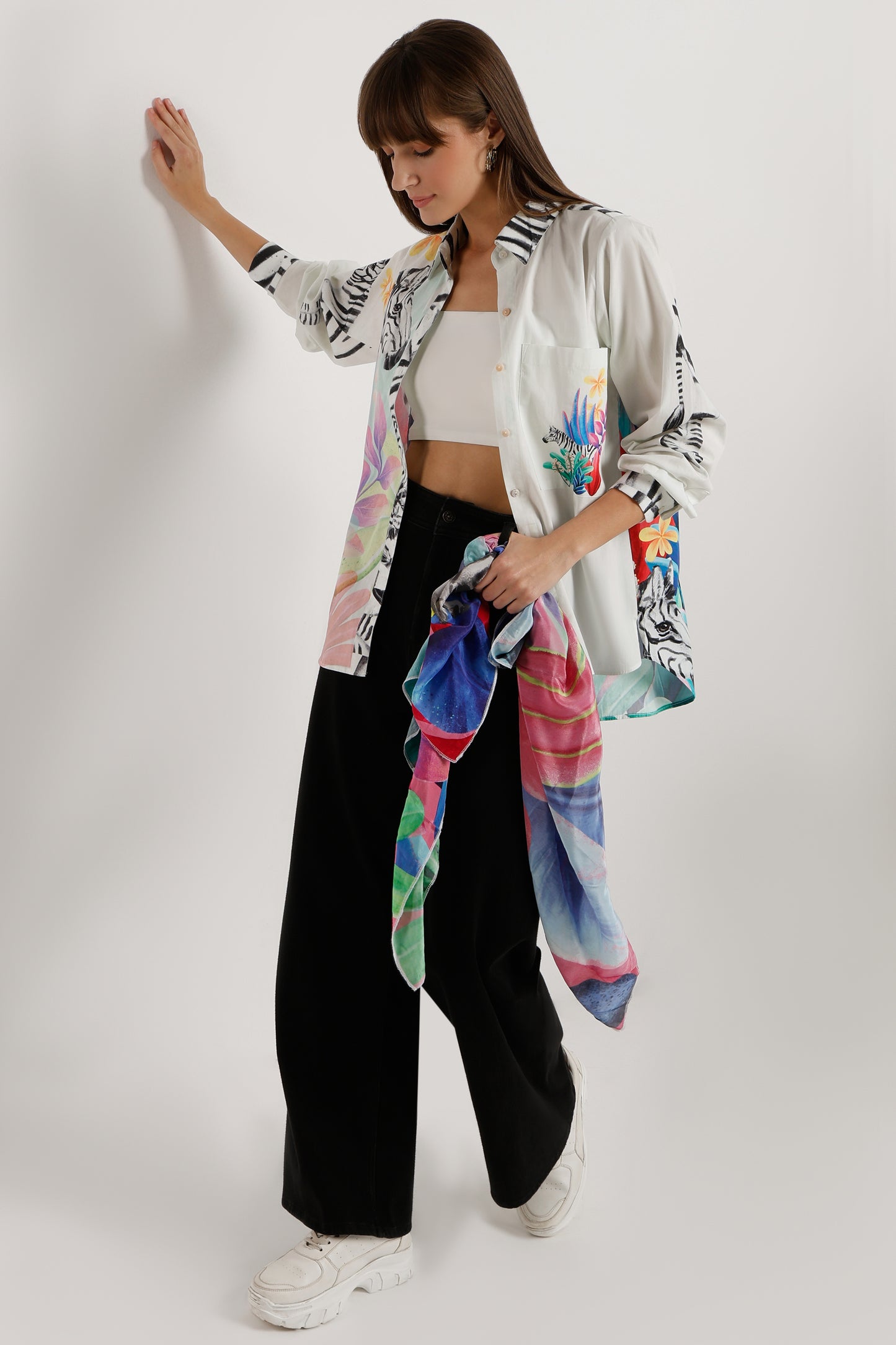 Wildflower Stripes Shirt