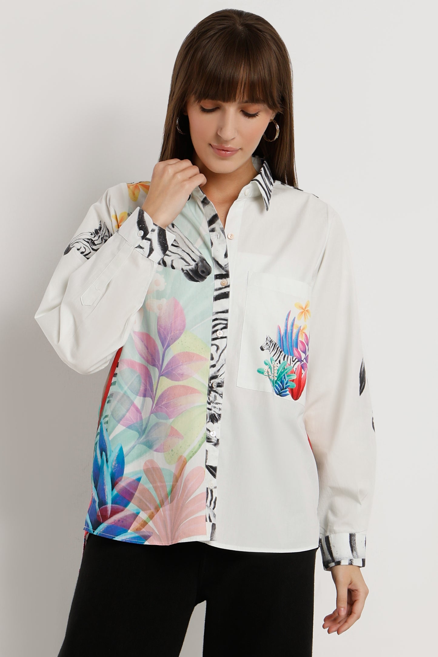Wildflower Stripes Shirt
