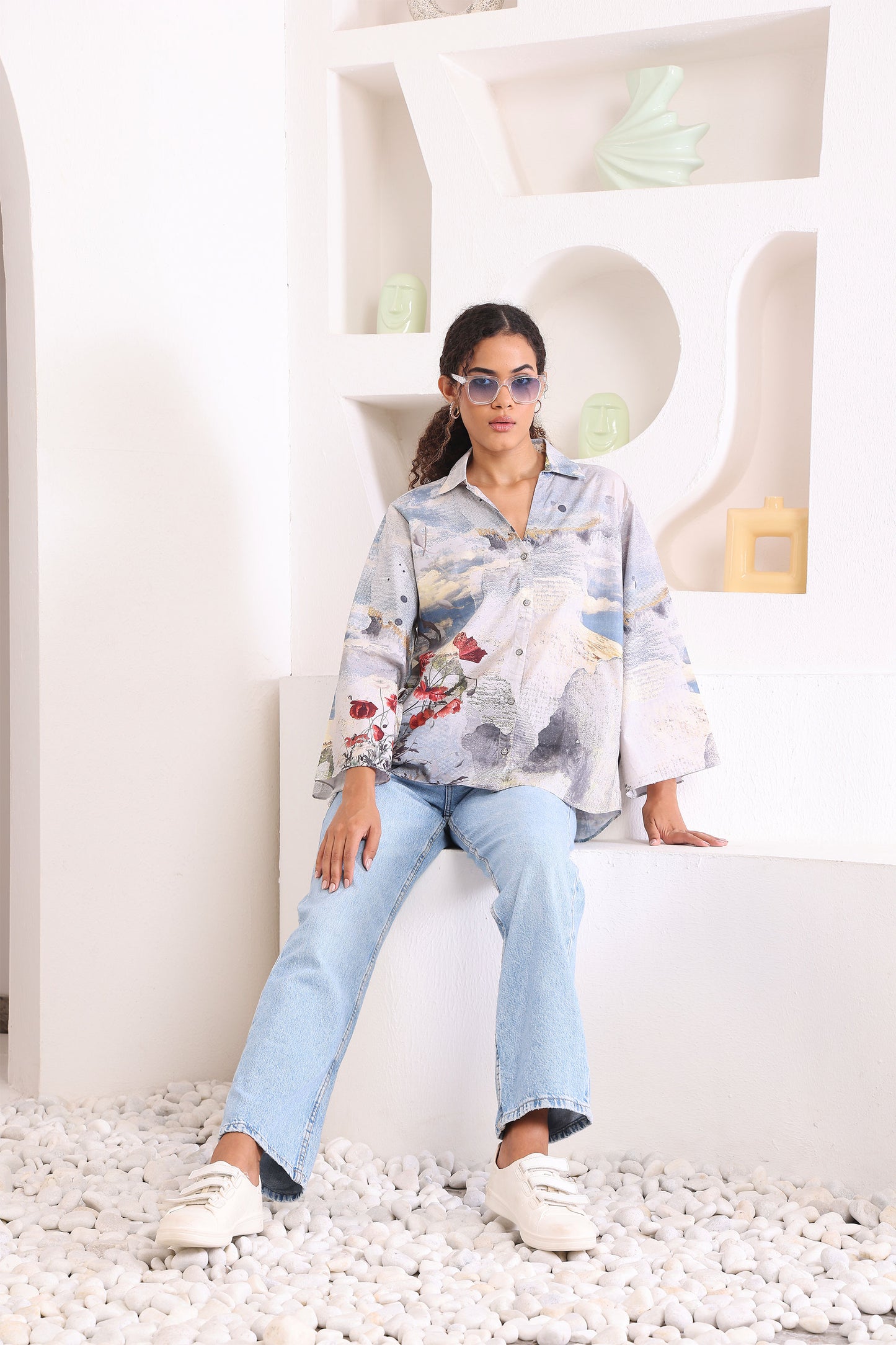 Floral Horizon Shirt