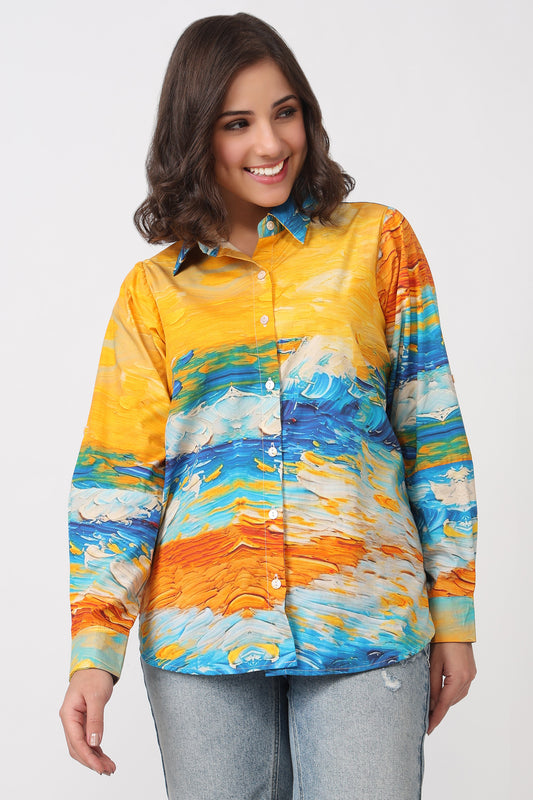 Sunset Wave Shirt