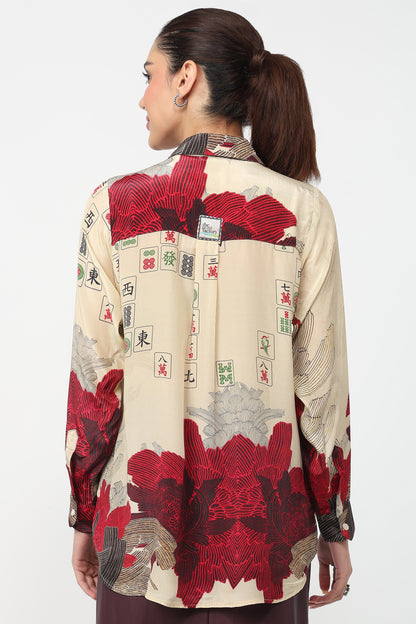 Scarlet Peony – Mahjong