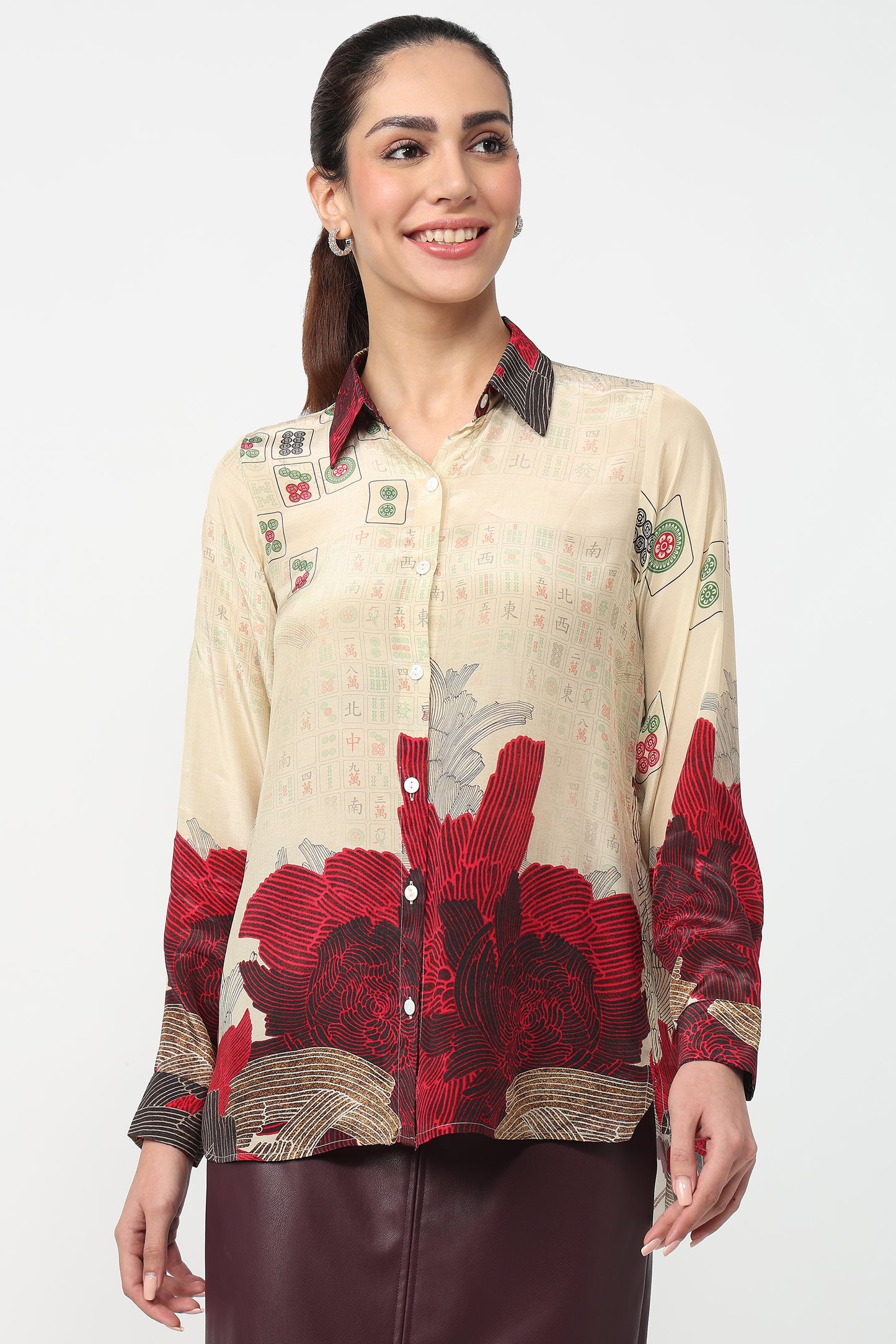 Scarlet Peony – Mahjong