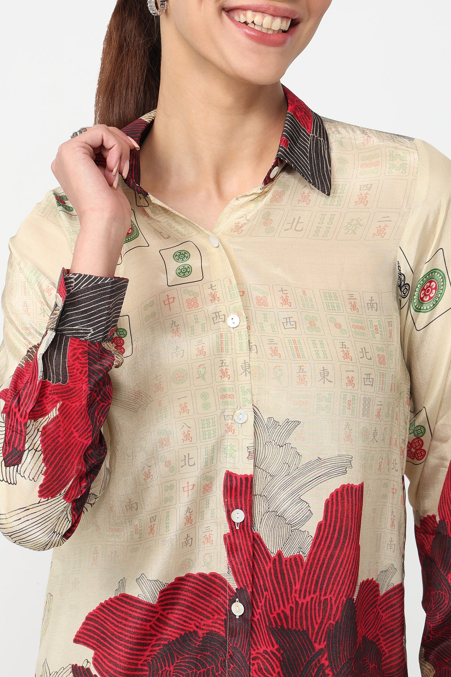 Scarlet Peony – Mahjong