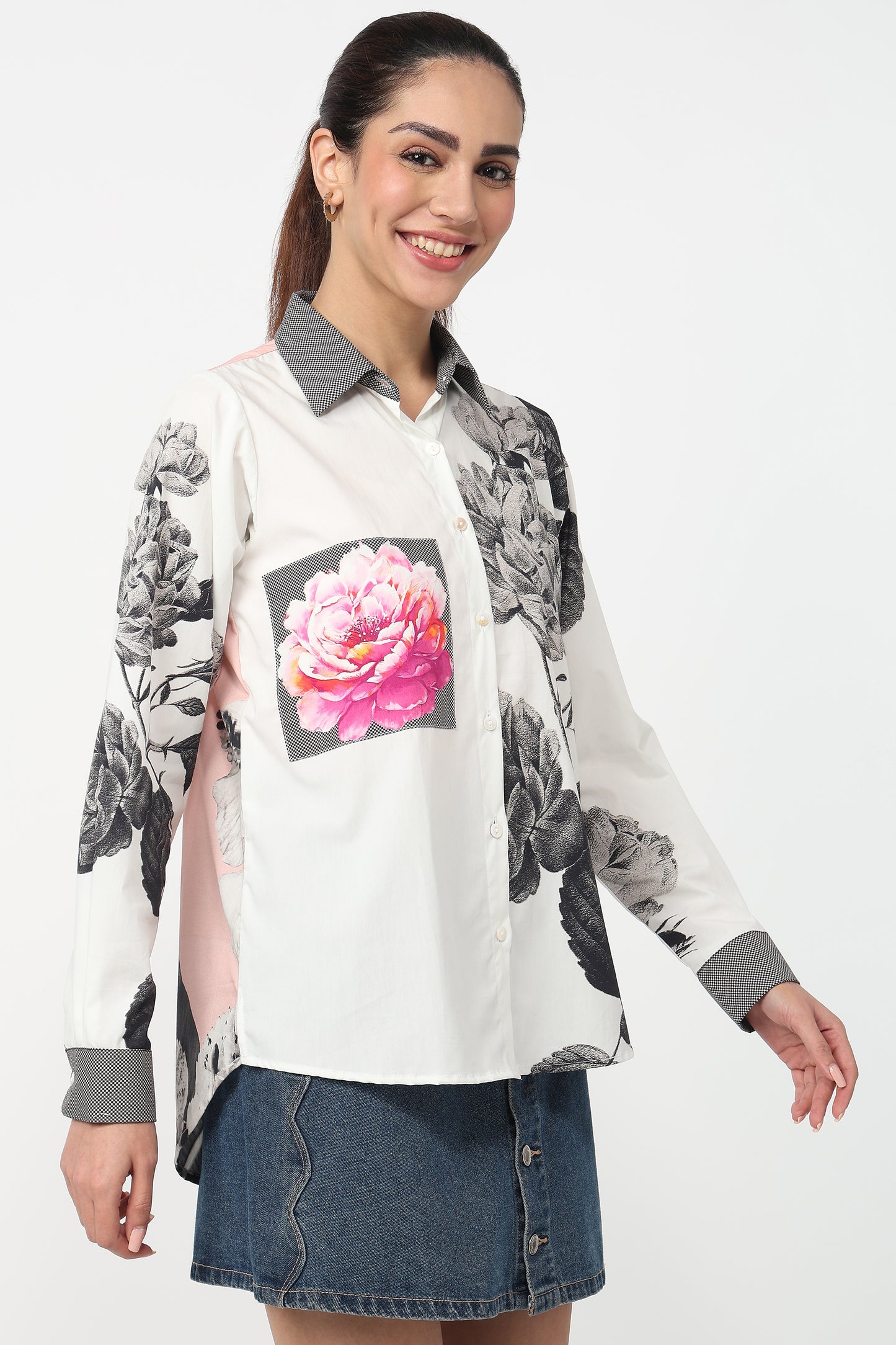 Charcoal Garden Shirt