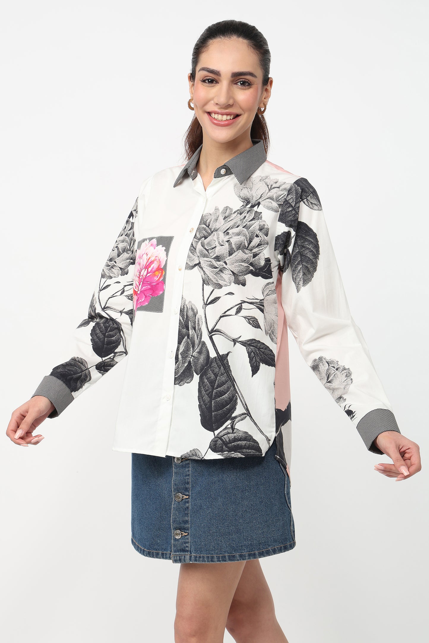 Charcoal Garden Shirt