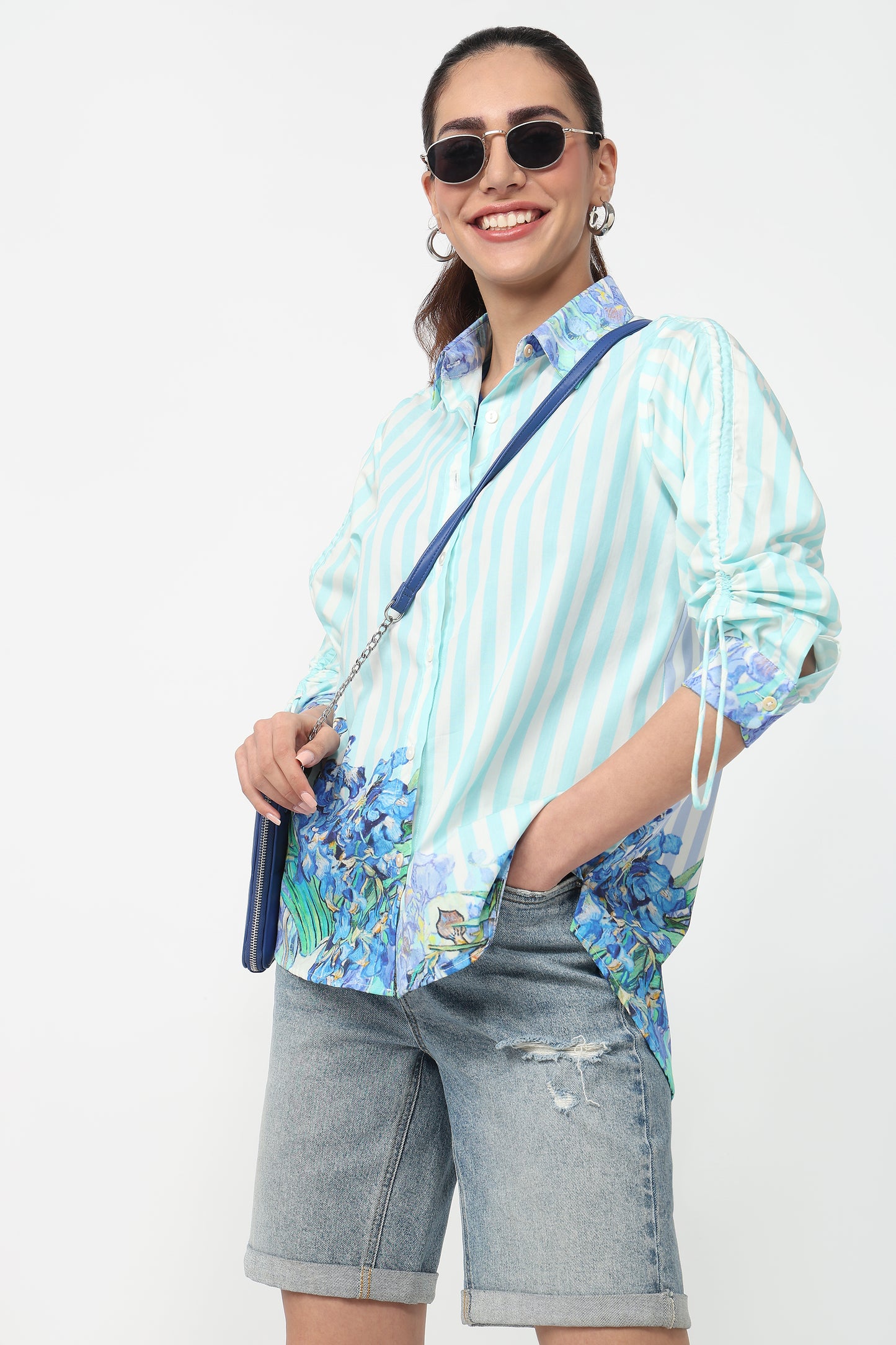 Aqua Iris Shirt