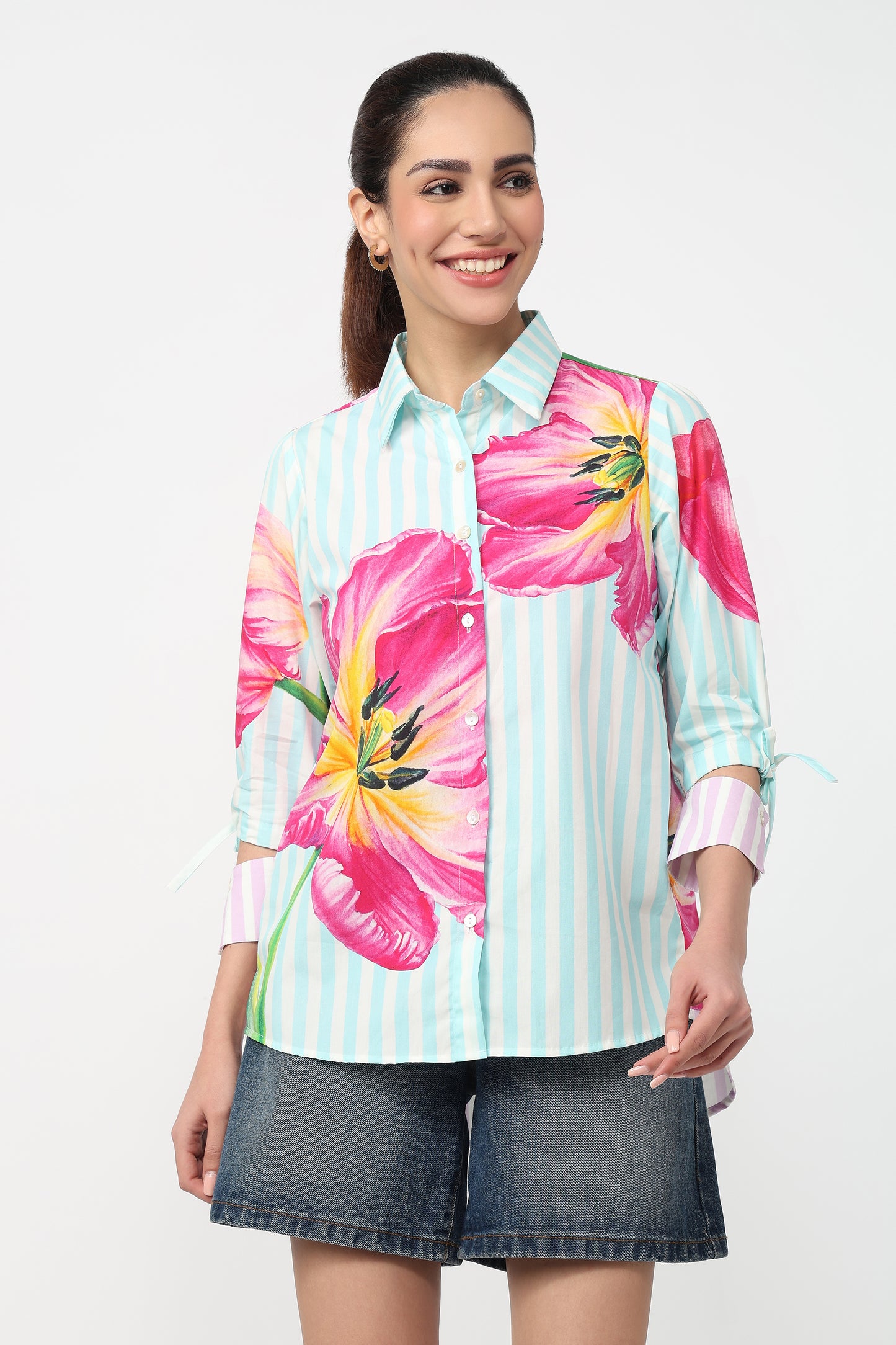 Floral Current Shirt