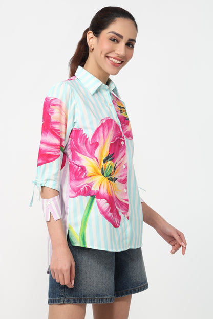 Floral Current Shirt