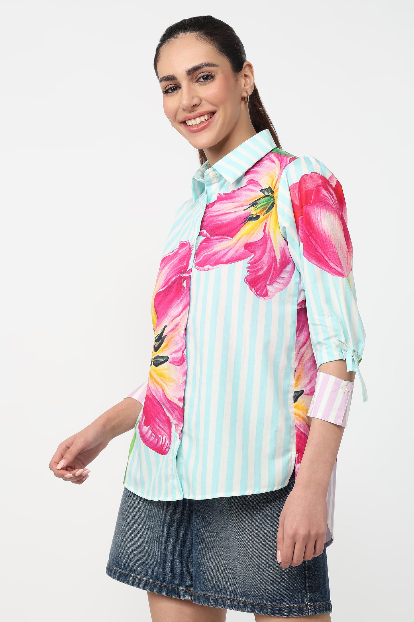 Floral Current Shirt