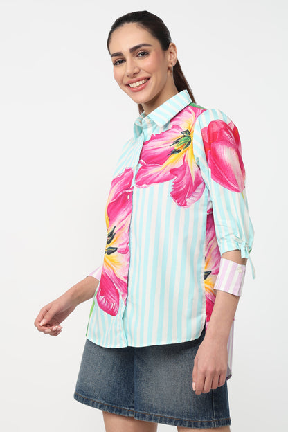 Floral Current Shirt