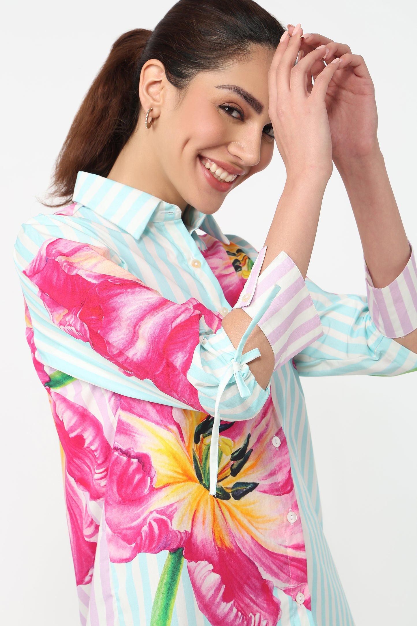 Floral Current Shirt