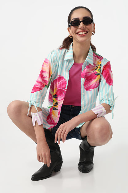 Floral Current Shirt