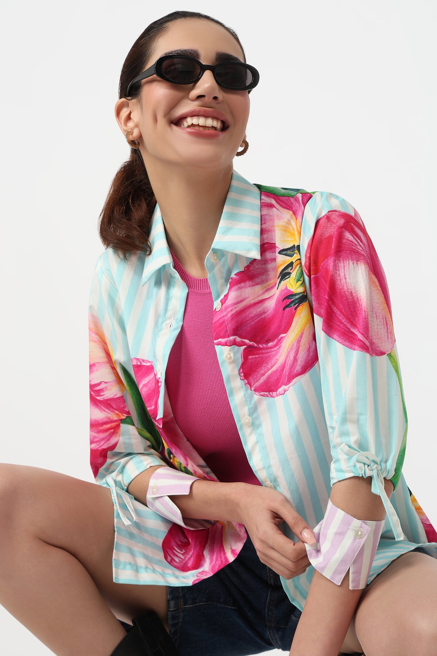 Floral Current Shirt