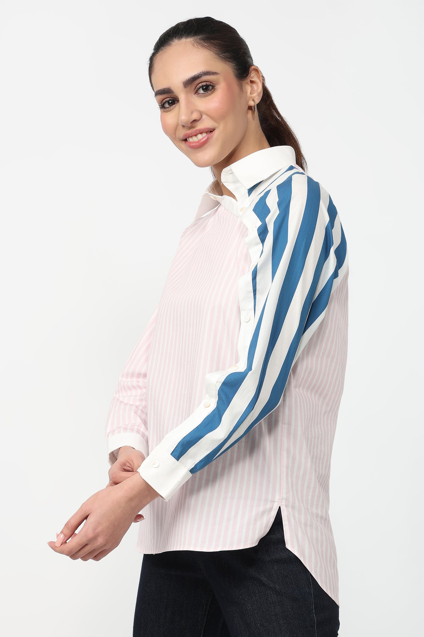 Blush Stripe Shirt