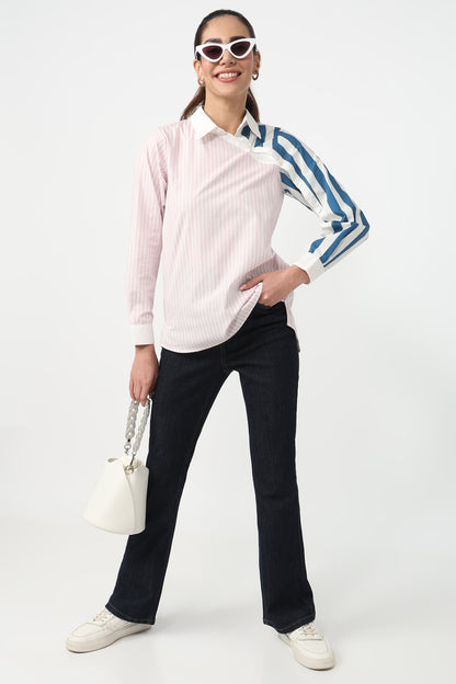 Blush Stripe Shirt