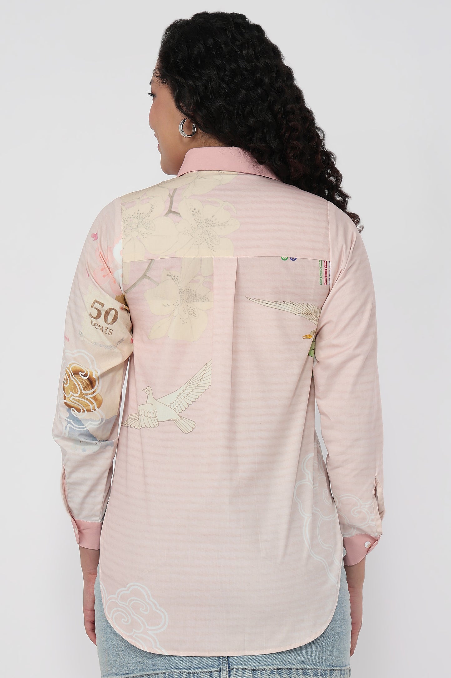 Sakura- Mahjong Shirt