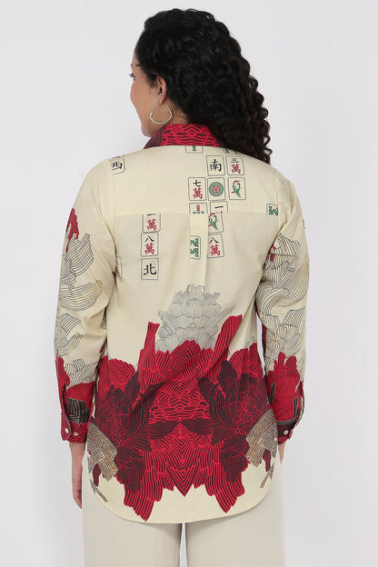 Scarlet Peony – Mahjong