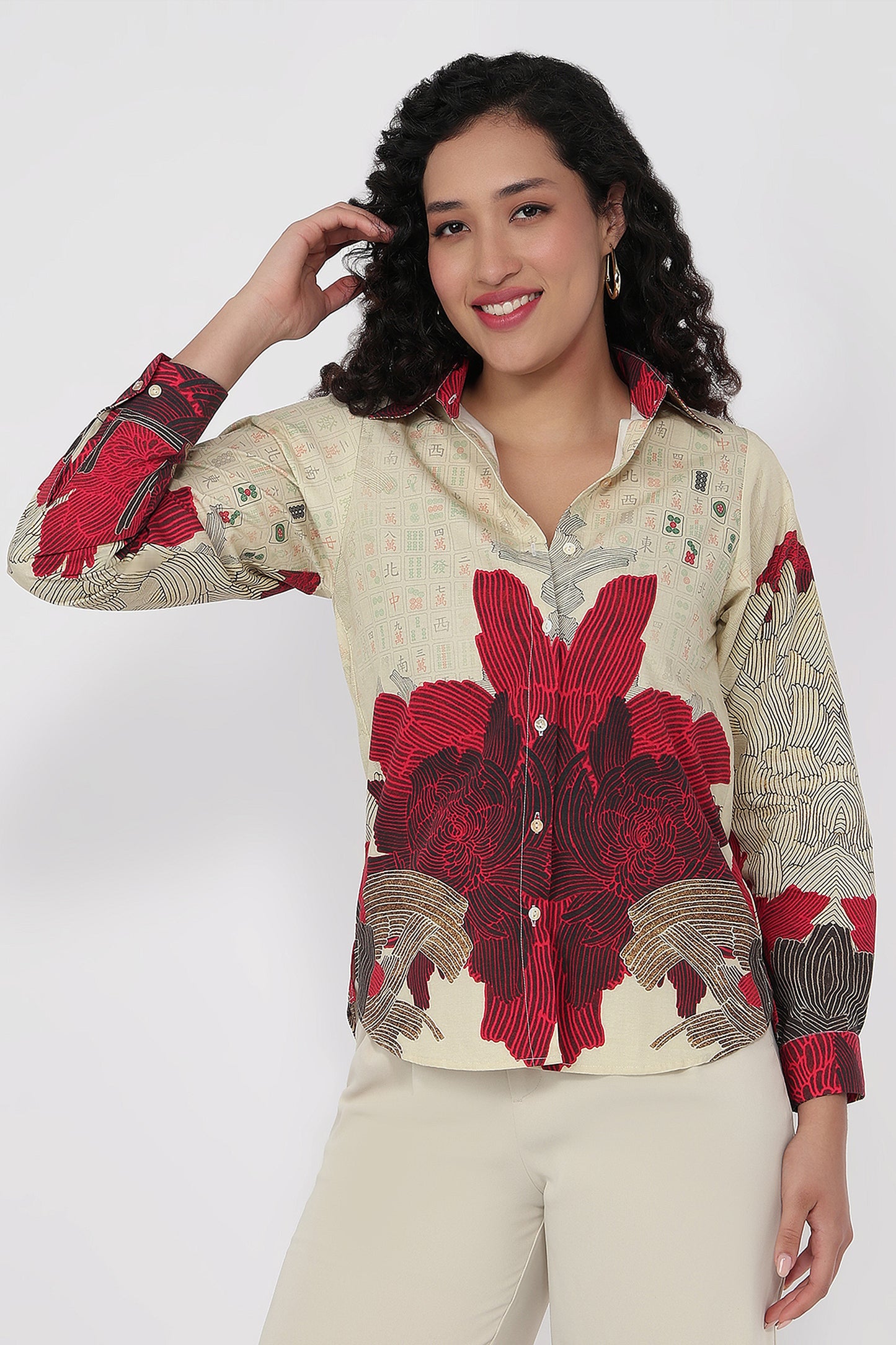 Scarlet Peony – Mahjong