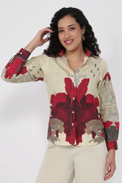 Scarlet Peony – Mahjong