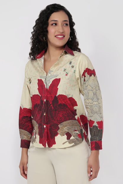 Scarlet Peony – Mahjong