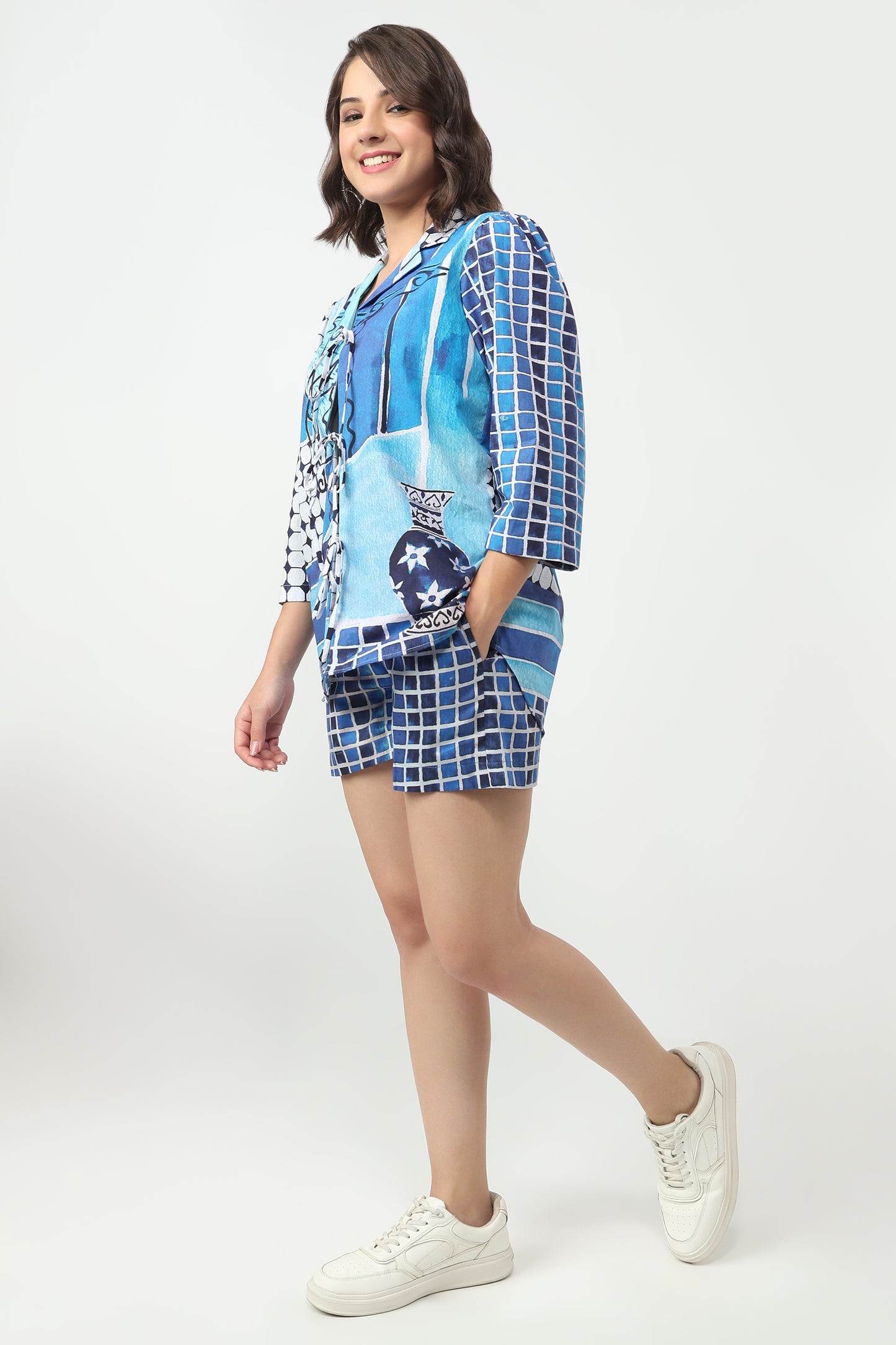 The Indigo Villa co-ord set