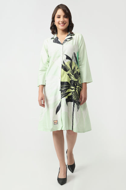 The Mint Bloom Dress