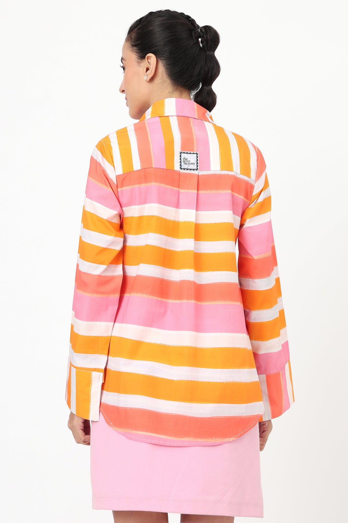 Sunset Garden Printed Shirt