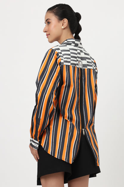 Equestrian Stripes Printed Shirt