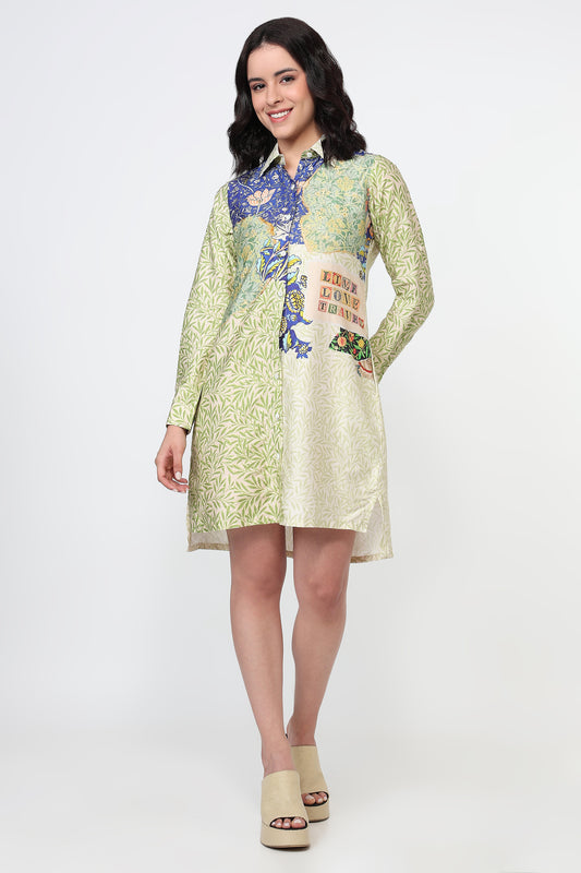 Willow Garden Printed Dress