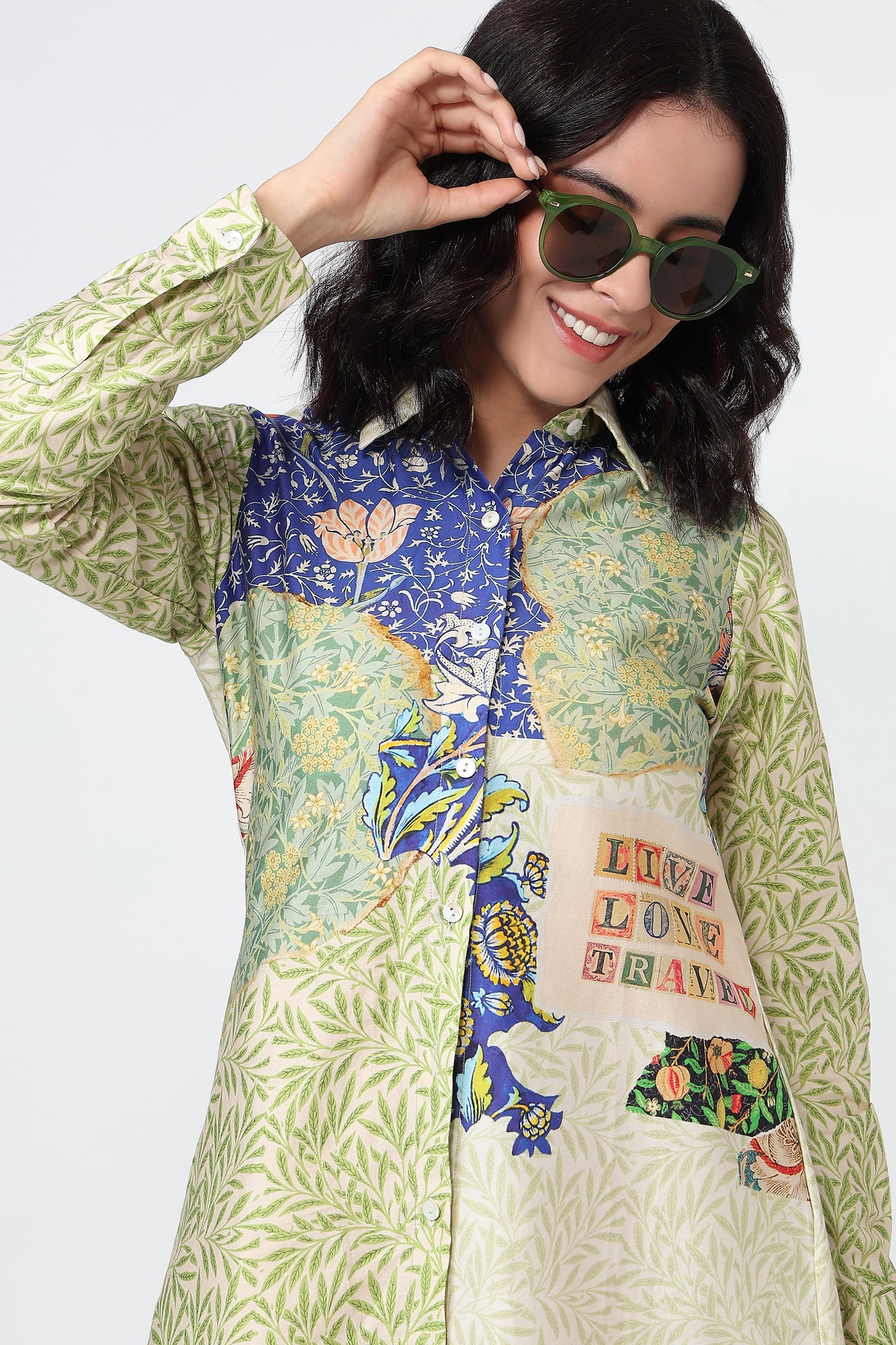 Willow Garden Printed Dress