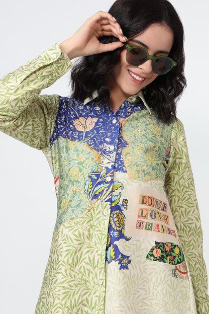 Willow Garden Printed Dress