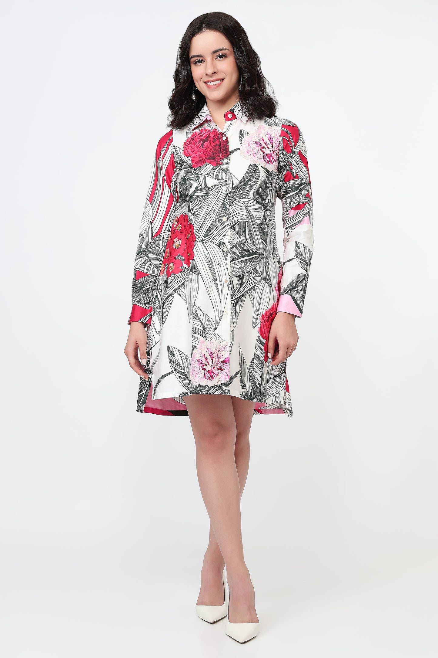 The Painted Petal Dress