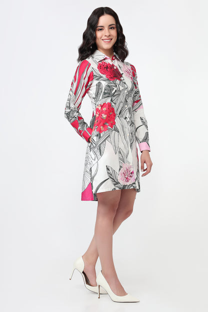 The Painted Petal Dress