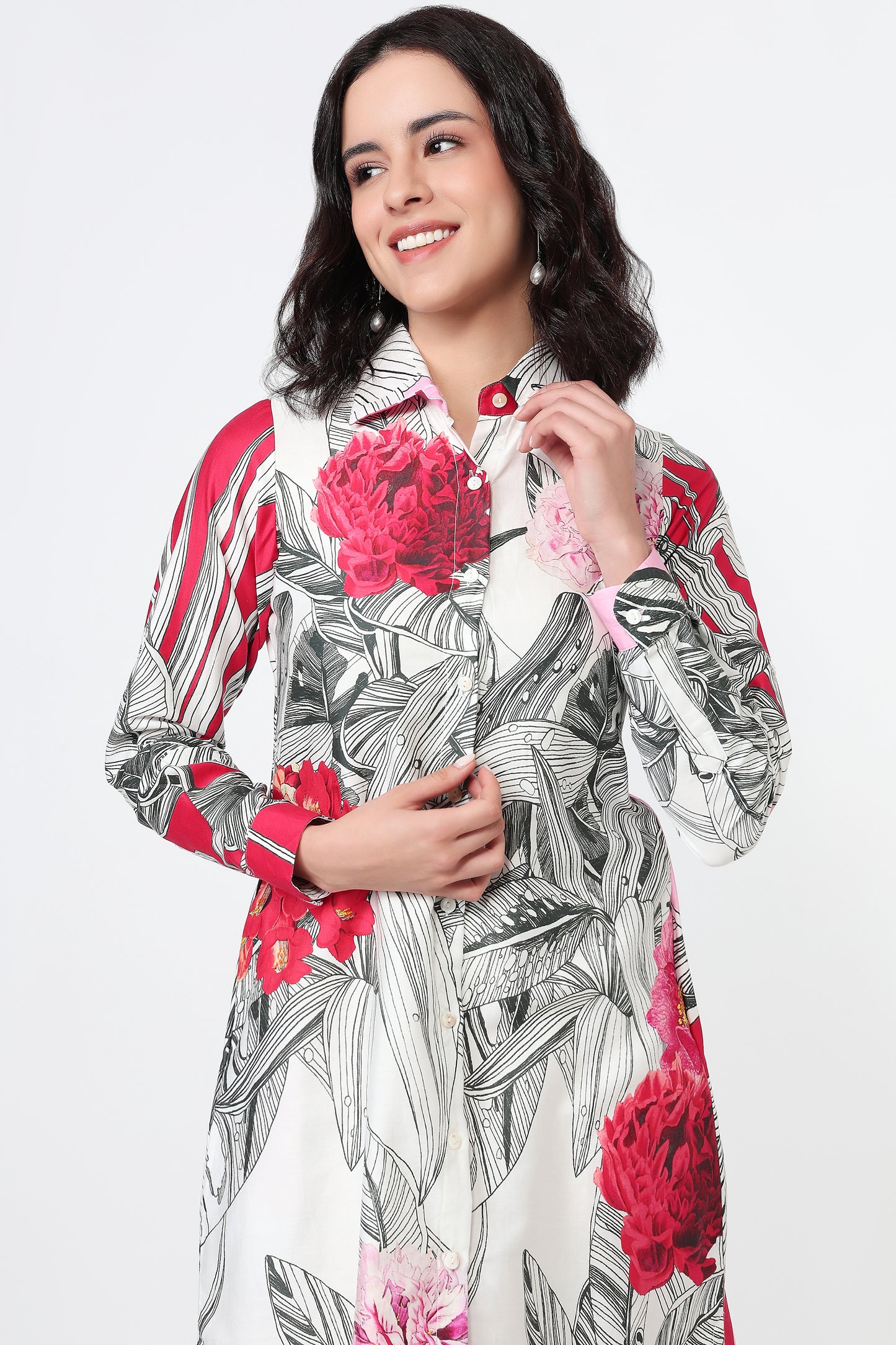 The Painted Petal Dress