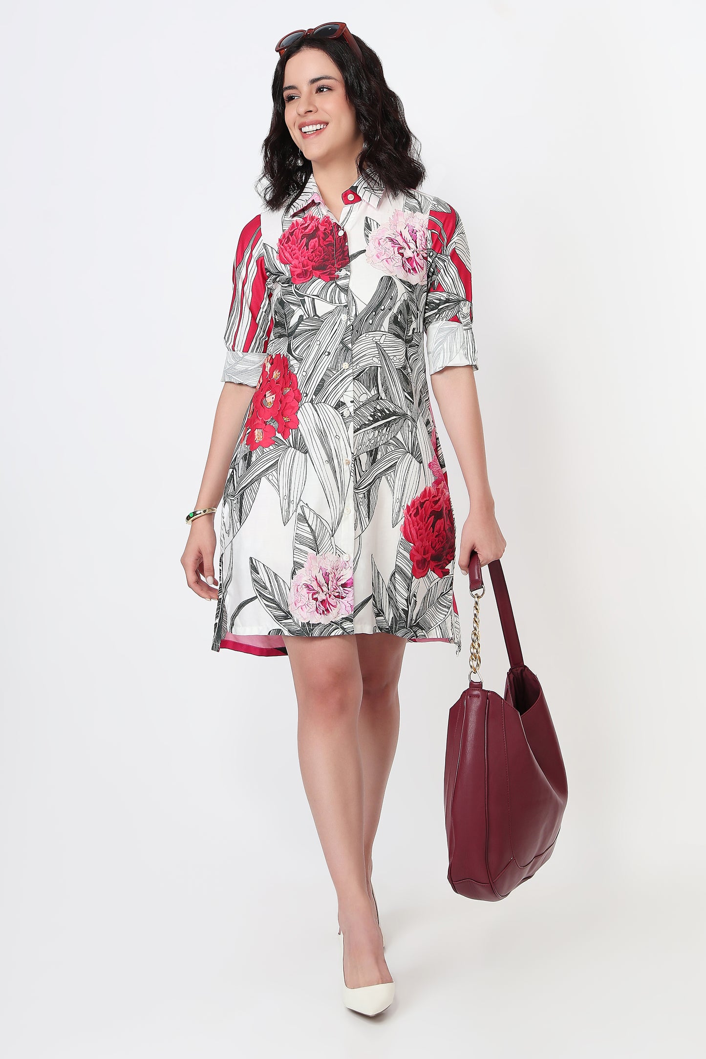 The Painted Petal Dress