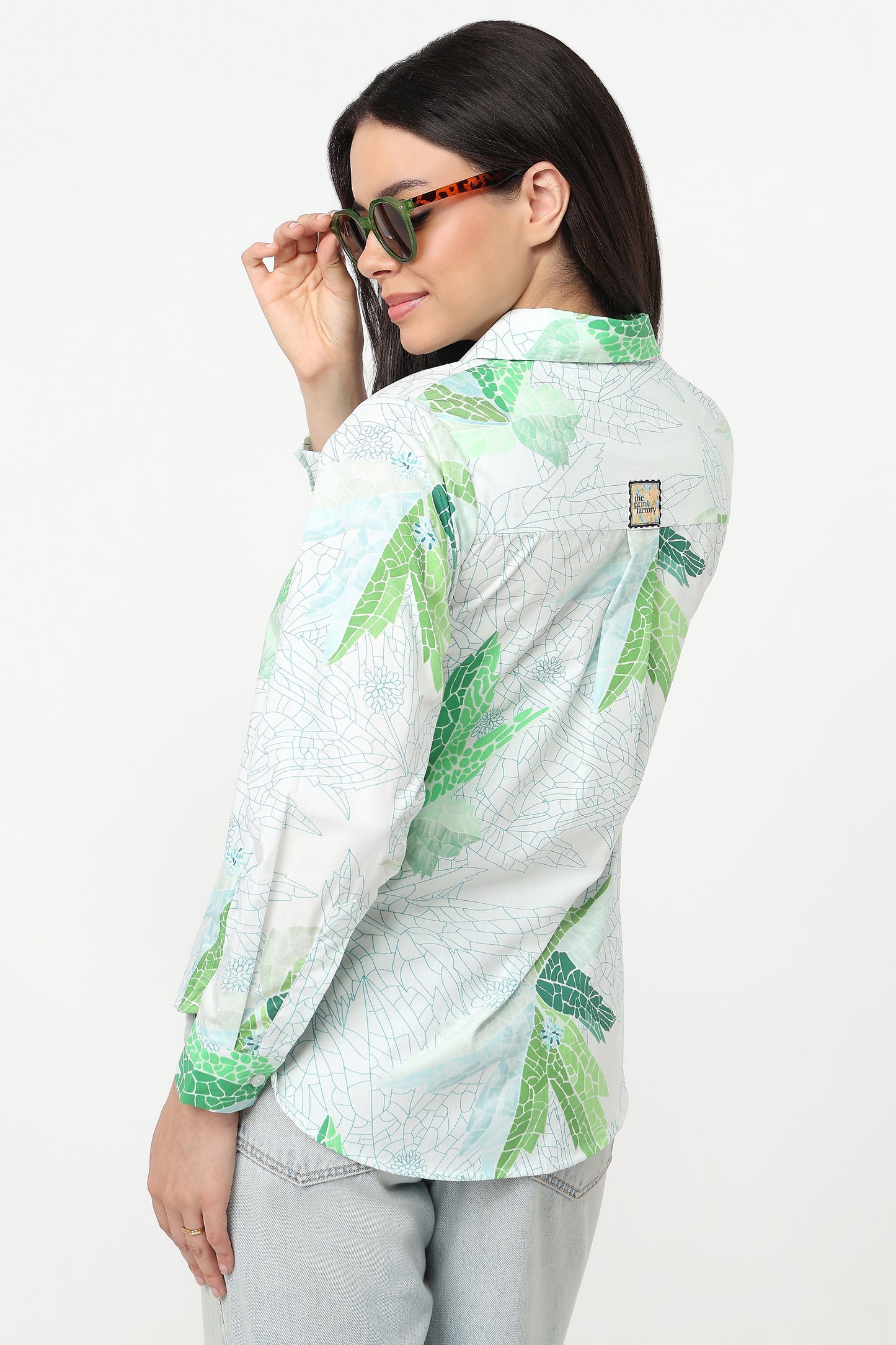 Mint Meadow Printed Shirt