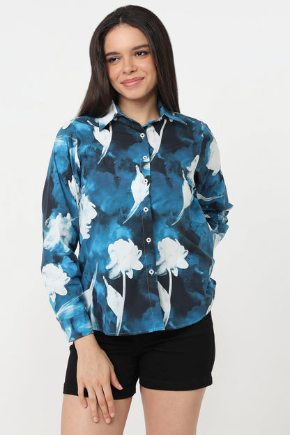 Midnight Bloom Shirt