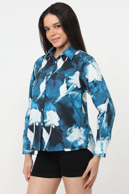 Midnight Bloom Shirt