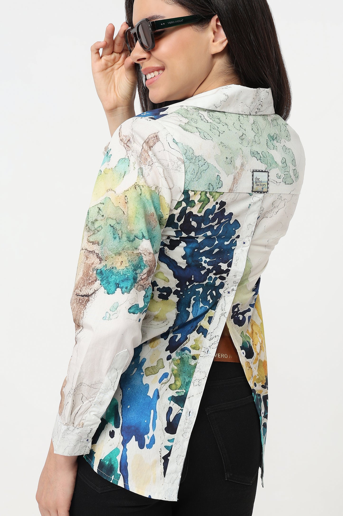 Azure Canvas Shirt
