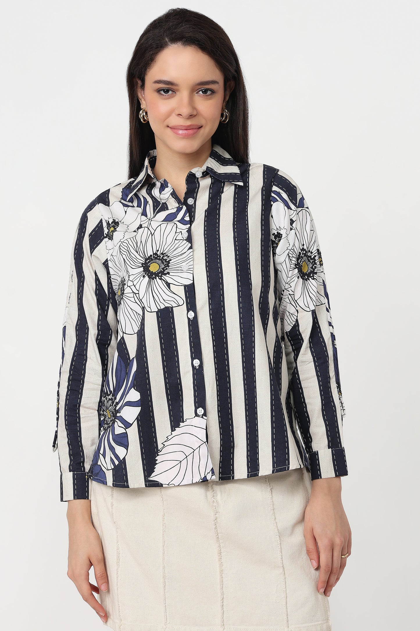 Black Bloom Shirt