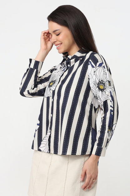 Black Bloom Shirt